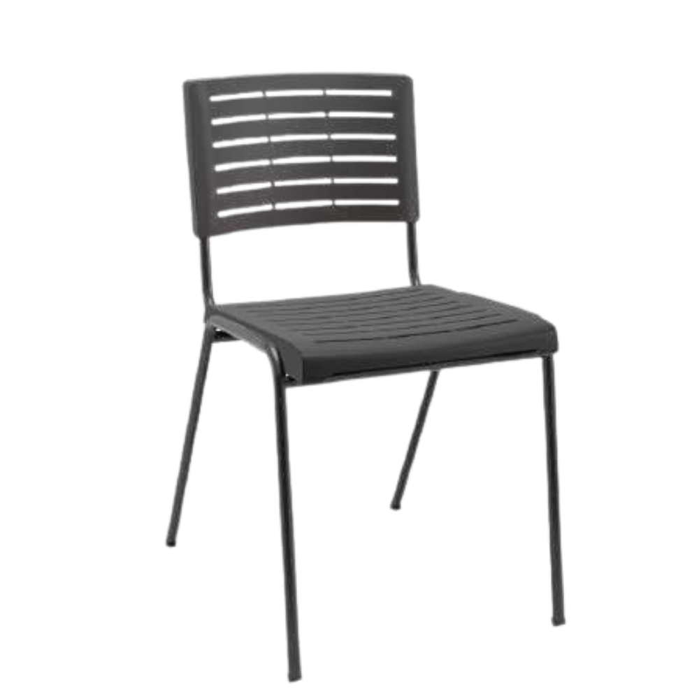 Cadeira Niala Preta Plaxmetal